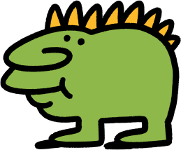 A dinosaur